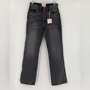 Revice Ying Yang Front to Back Zipper Jeans 29